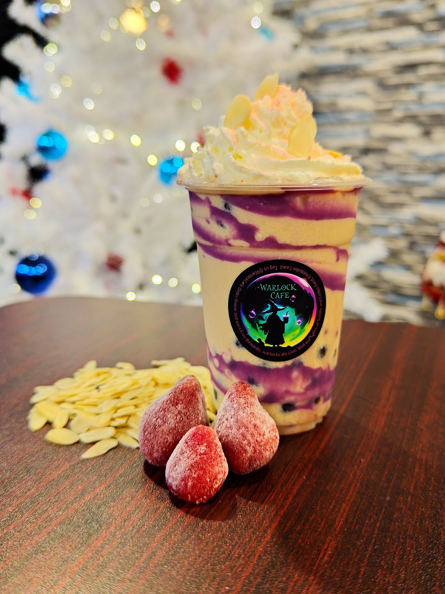 Strawberry Amaretto Warlock Milk Tea