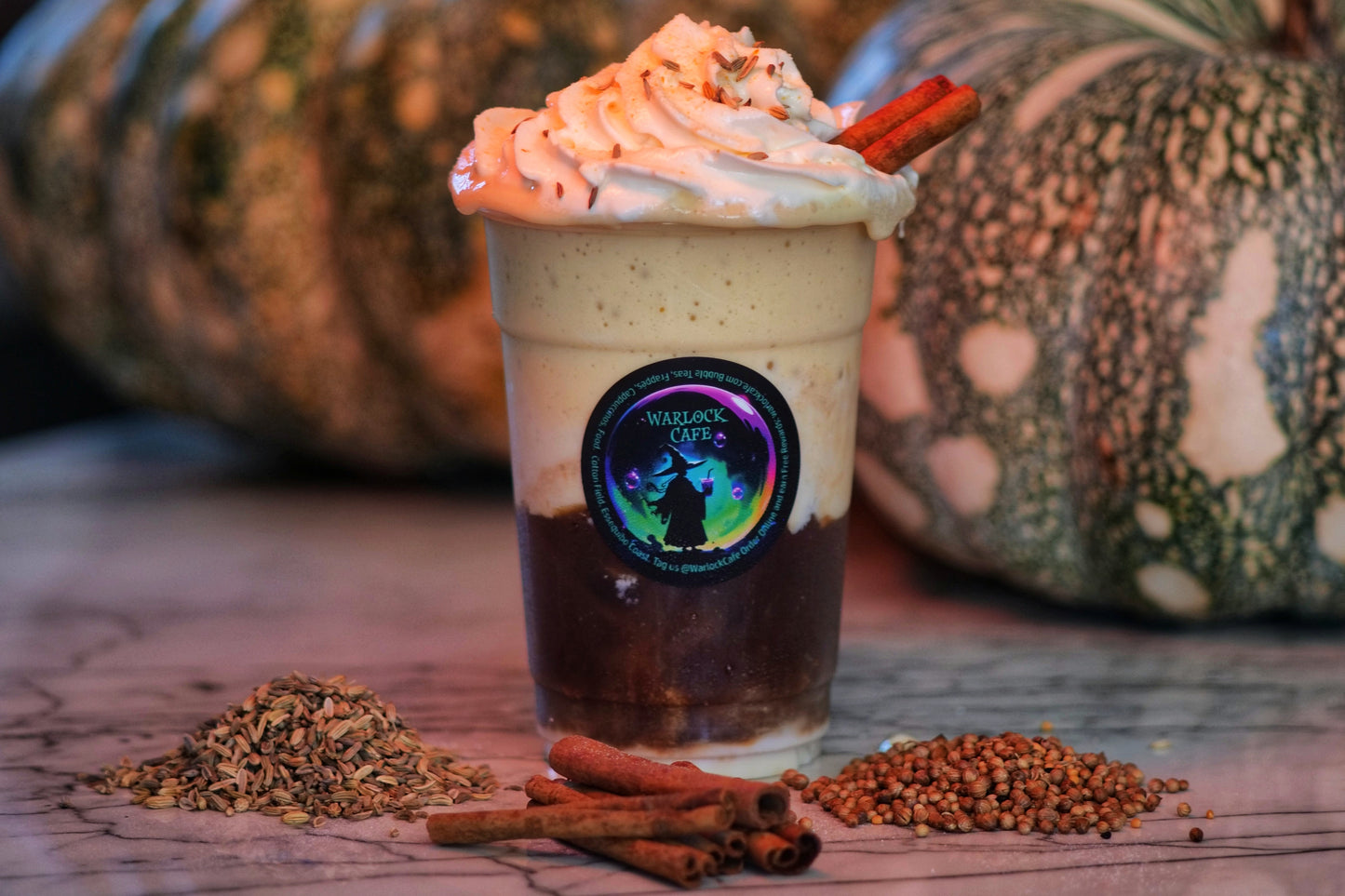 Iced Pumpkin Spice Cappuccino Warlocano