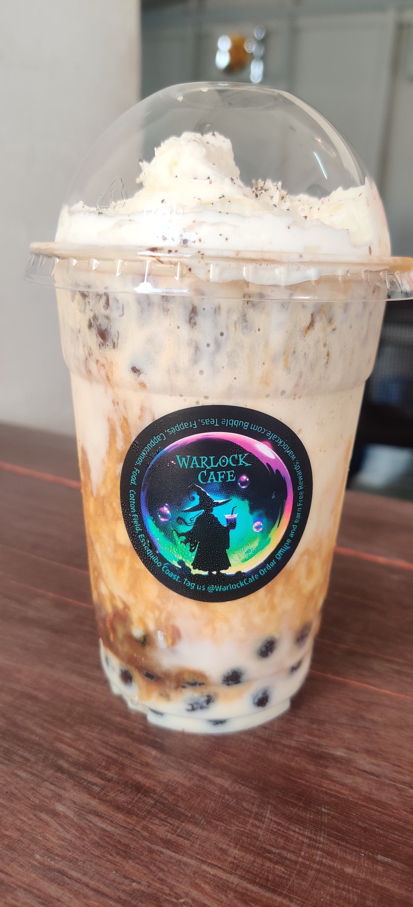 Bubble Mochaccino Warlocano